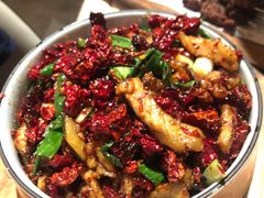 宫爆板筋-山石榴·贵州菜(丰盛里店)