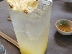 盐渍凤梨气泡水-像素研食The pixlab (皮市街店)