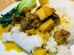 咖喱鸡套饭-龙抄手食府(浣花北路店)
