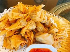 炸牛奶拼炸云吞-阿多私房菜(顺德店)