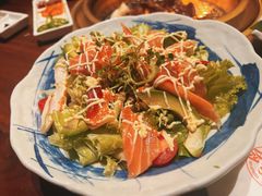 柚子酱海鲜沙拉-御牛道日式烤肉料理(杭州万象城店)