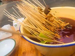 -拈签一笑黄牛肉辣卤串串