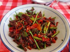 爆炒雪花牛腱肉-荆九爷爆炒桥头三嫩(浙大店)