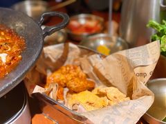 炸鸡双拼-春熙台韩国料理·章鱼肥牛(西丽店)