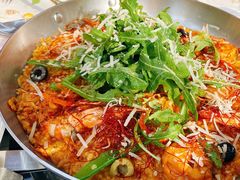 地中海藏红花虾汁海鲜饭-Lets burger非常汉堡·环球风味(蓝色港湾店)