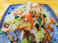 海鲜炒兴化粉-福州人铭小吃