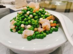 清炒豌豆虾仁-不倒翁·徽天下名菜楼(马鞍山路店)