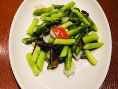 羊肚菌百合芦笋-镇江苏宁万豪酒店-苏筵中餐厅