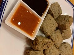 干炸臭豆腐-丁记盐蘸牛肉·新杭菜(河东路店)
