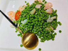 甜豆炒虾仁-月湖翠·上海菜(思南公馆淮海店)