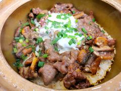 黄鳝拼牛肉窝蛋-红星光发煲仔饭(文海店)