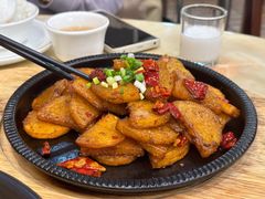 铁板土豆片-李师傅脆肚(梅林店)