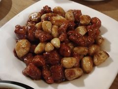 黑蒜子牛肉粒-陈傻子餐厅(世纪都会店)