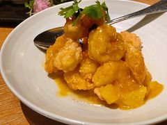橙味蟹粉脆皮虾球-宁波柏悦酒店·钱湖渔港