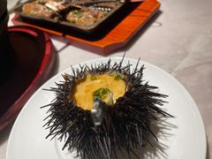海胆黄蒸蛋-船歌·鱼水饺青岛菜(闽江二路店)