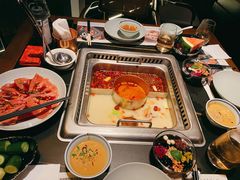 招牌凤凰投胎汤底锅底-大隐·成都火锅Bistro(合生麒麟新天地店)