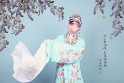 -后宫·古装汉服京剧儿童亲子全家福摄影