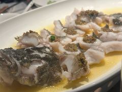 香椿酱蒸笋壳鱼-木守西溪溪隐餐厅