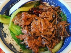 茶树菇牛柳饭-渔乡米坊·岭南传统小吃专门店(天河龙口西店)