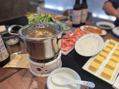 -不老仙金汤虾丸火锅