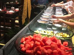 自助取餐区-渝利重庆火锅