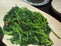 炝炒地瓜叶-山石榴·贵州菜(丰盛里店)