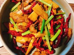 阿魏菇炒牛肉-那时新疆·车师(大宁音乐广场店)