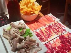 现切吊龙肉-为什么牛潮汕牛肉火锅(中信广场店)