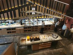 面包甜点陈列柜-初蓉丨遇见新川菜(亲贤街荣耀店)