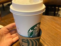 双杯热太妃榛果燕麦拿铁-星巴克(东莞塘厦万科生活广场店)