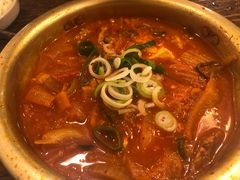 猪颈肉泡菜汤-金北顺大锅家(신사본점)