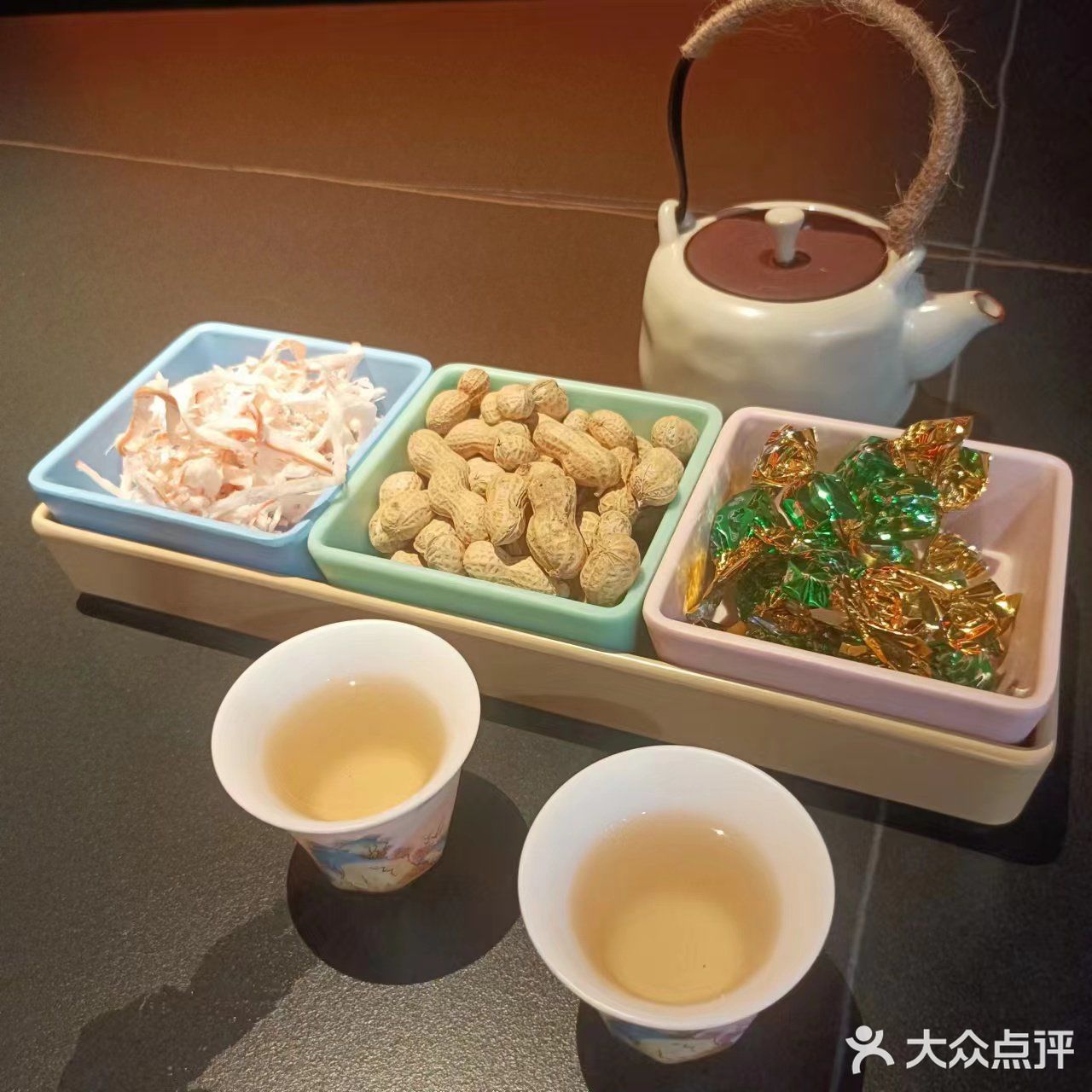 茉莉花茶很好喝～