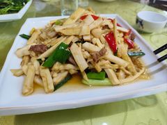 高山笋炒鲜肉-下梅人家土菜馆(历史文化餐厅度假区店)