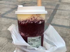 芝芝蓝莓双拼-喜茶(东莞汇一城店)
