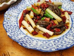 爆炒土鳝鱼-百年粉蒸牛肉