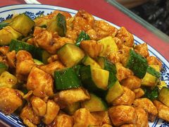 酱爆鸡丁-北大地皖峰饭馆