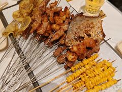 -宝记烧烤·碳锅羊肉·羊蝎子火锅·夜食社(文体路创始店)