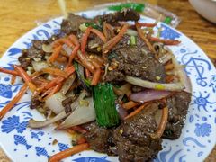 孜然牛肉-汉时湘菜