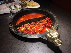 一次用油老火锅-锅说大脸毛肚重庆老火锅(佐阾店)