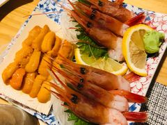 甜虾刺身-活鳗饭·鹅肝范儿(高碑店店)