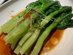 白灼小芥兰-桂花里·衢州菜·精酿餐吧(未来科技城万达广场店)