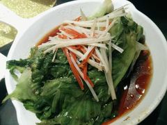 麻汁油麦菜-叶派龙虾•招牌香辣蟹·海鲜(中海国际店)