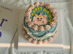 -甜栀·动物奶油蛋糕