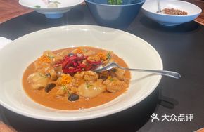 Black Garlic and Sichuan Pepper Braised Sea Bass