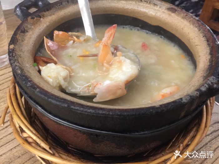李记潮汕砂锅粥-瑶柱虾蟹粥-菜-瑶柱虾蟹粥图片-北京美食-大众点评网