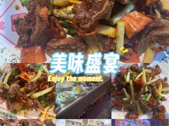-乔家小院•非遗驴肉•青岛菜(滨河路店)
