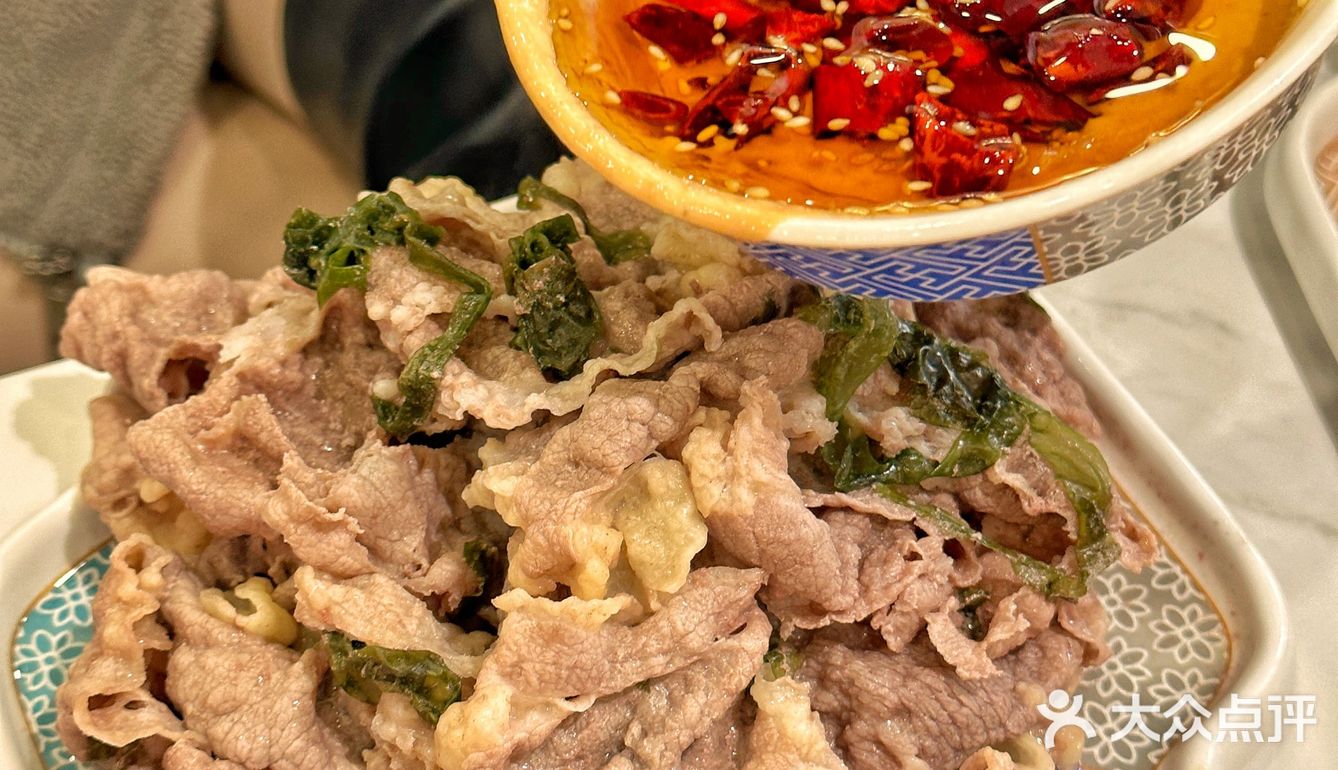西安苏尼特羊肉只要29.5一份酉食涮肉吃到爽