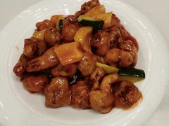 菠萝咕咾肉-功德林素菜饭庄(前门店)