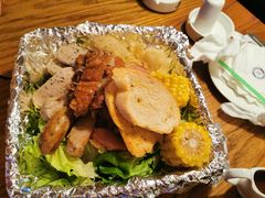 德国猪肘拼盘-宝莱纳啤酒花园餐厅PAULANER BRAUHAUS Nanjing(广州路店)