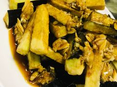 蛤蜊肉拌茄子-华春餐馆(鱼山路店)